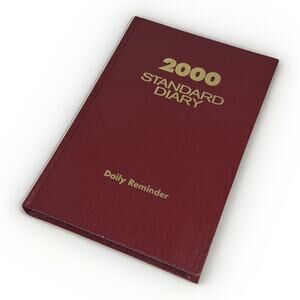 Vintage 2000 Rare Diary Unused Y2K Planner Reusable for 2028 At A Glance SD389